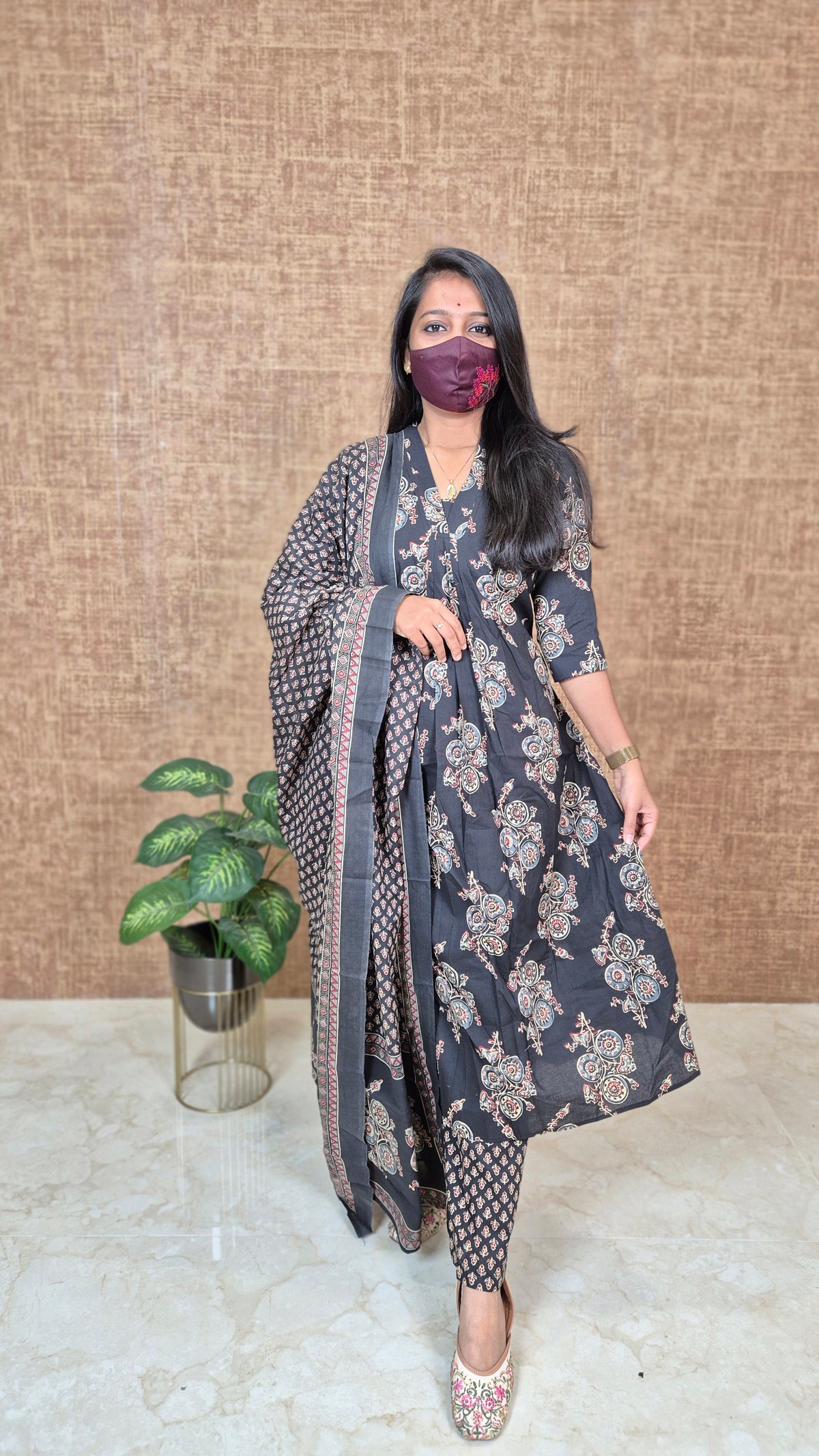 Cotton salwar set(11412)