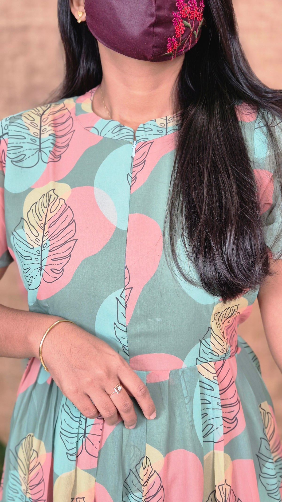 Western wear frock(11394)
