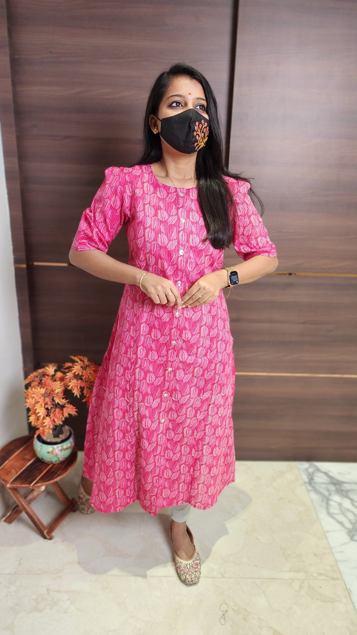 Jaipur A-Line cotton Kurti(10711)