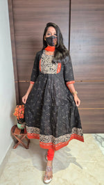 Cotton Anarkali Kurti (11506)