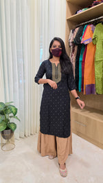Office Wear kurti-Embroidery kurti (12134)
