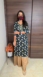 Office Wear kurti-Embroidery kurti(12028)
