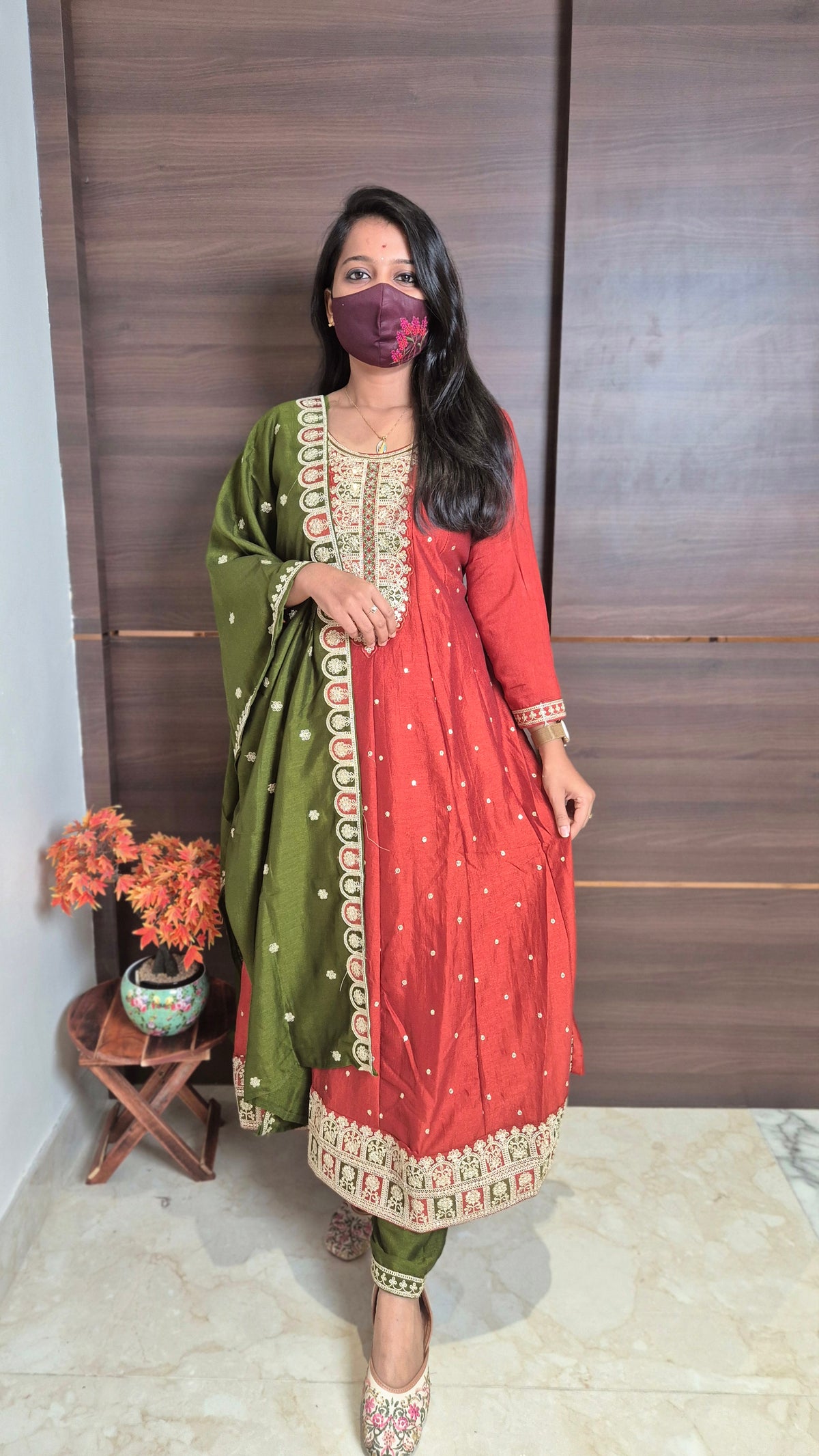 Anarkali Salwar Set(11330)