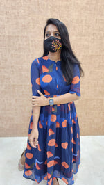 Floral Poetry Maxi Frock (9762)c