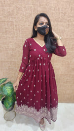 Aliya cut kurti (9183)