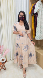 PearlyWestern wear maxi(13036)