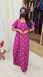 Bubble Charm Zip Nighty(10145)