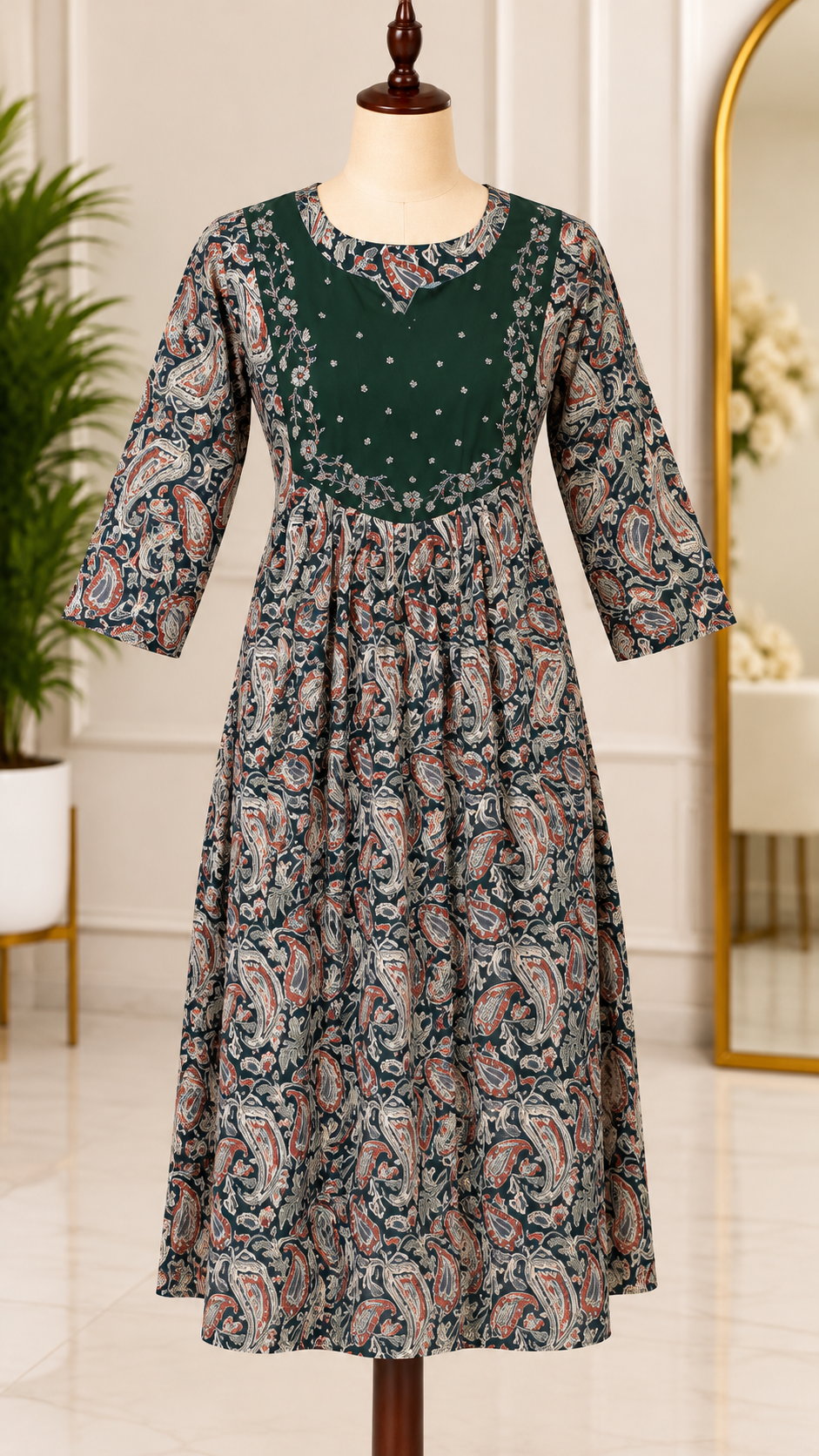 Ethinic wear kurti(13423)